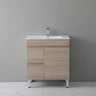 Timber Wood Grain Stella Oak 750mm PVC Waterproof Freestanding Vanity - RJ Bathroom
