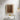 Venus 750x900mm rectangular front-lit motion sensor LED mirror with brushed gold frame in a bathroom above a round basin
