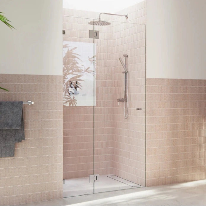 Frameless Wall to Wall Pivot Door Shower Screen