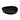 Waverton solid surface deep oval countertop basin in matte black